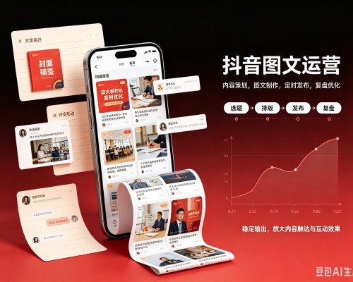 坡头抖音图文代运营服务